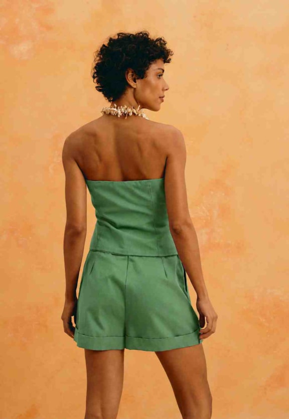 Corselet Tomara Que Caia Vista Traseira
