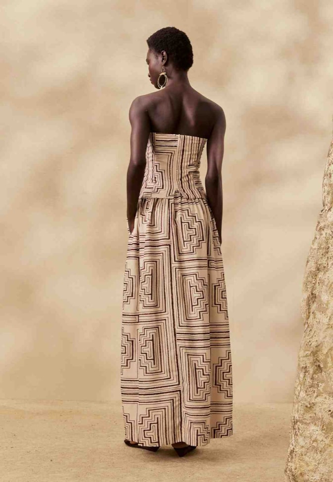Corselet Tomara Que Caia Estampado Quipu