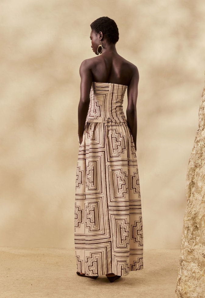 Corselet Tomara Que Caia Estampado Quipu