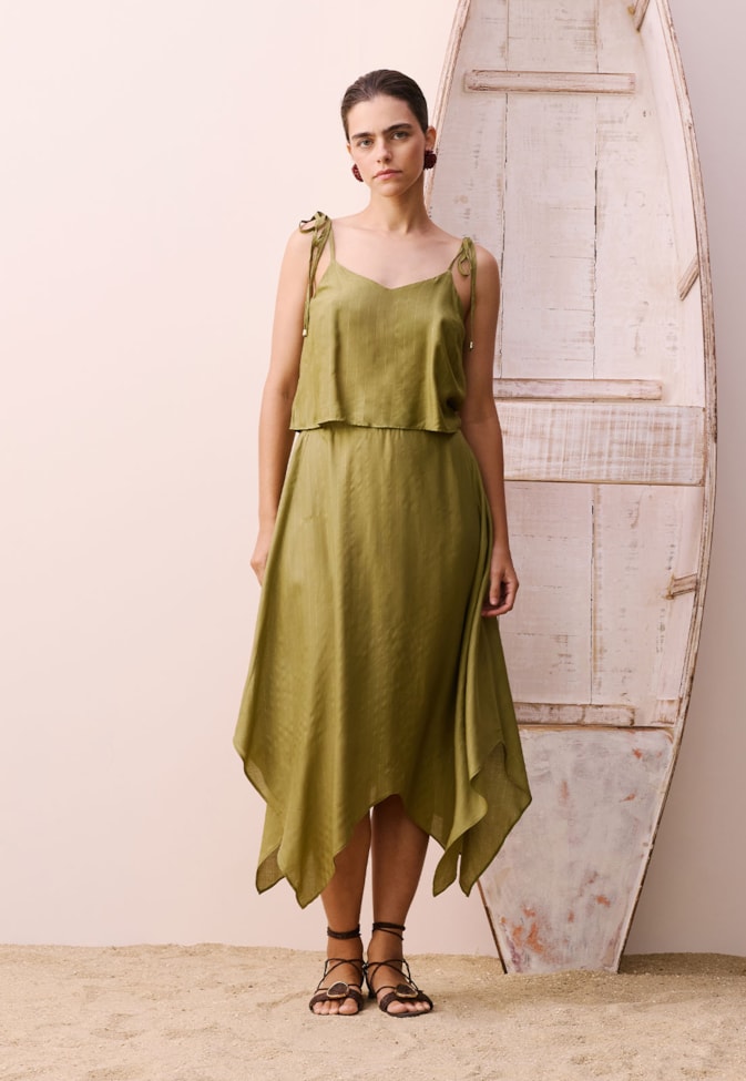 Croped Alça Amarração