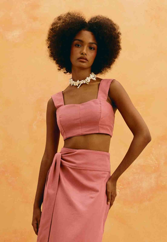 Cropped Alça Larga