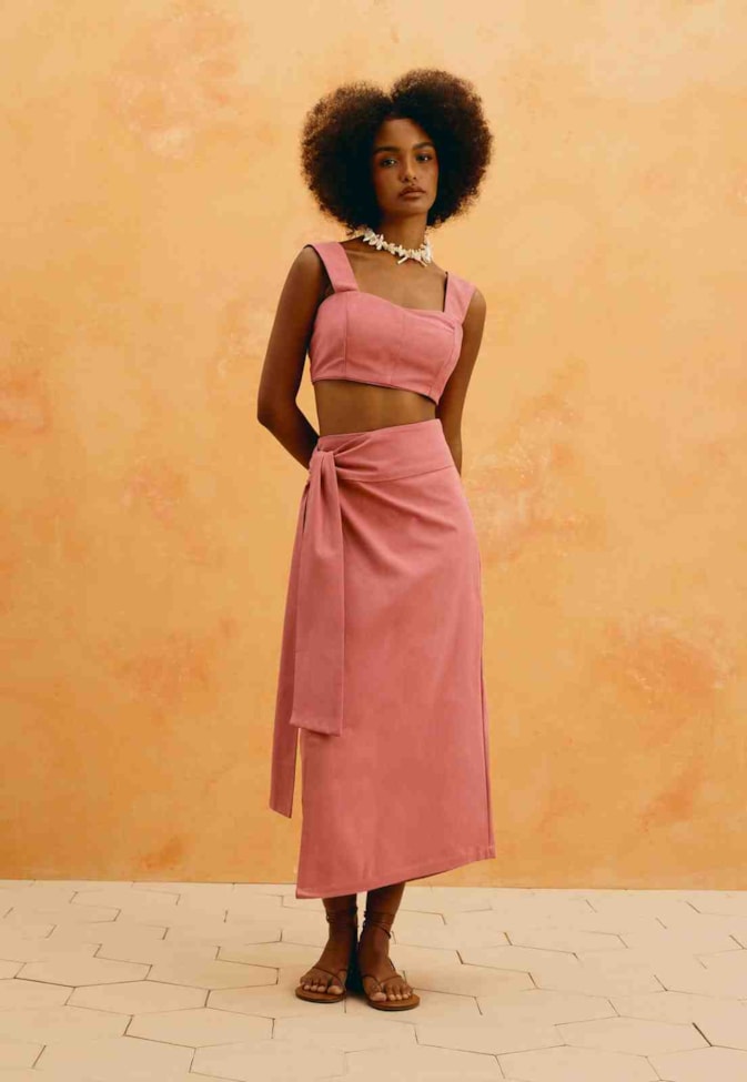 Cropped Alça Larga