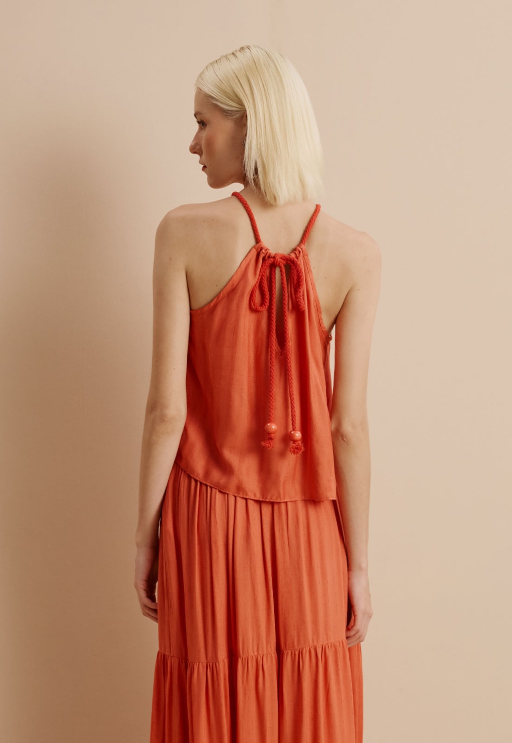 Cropped Alongado Decote Túnel