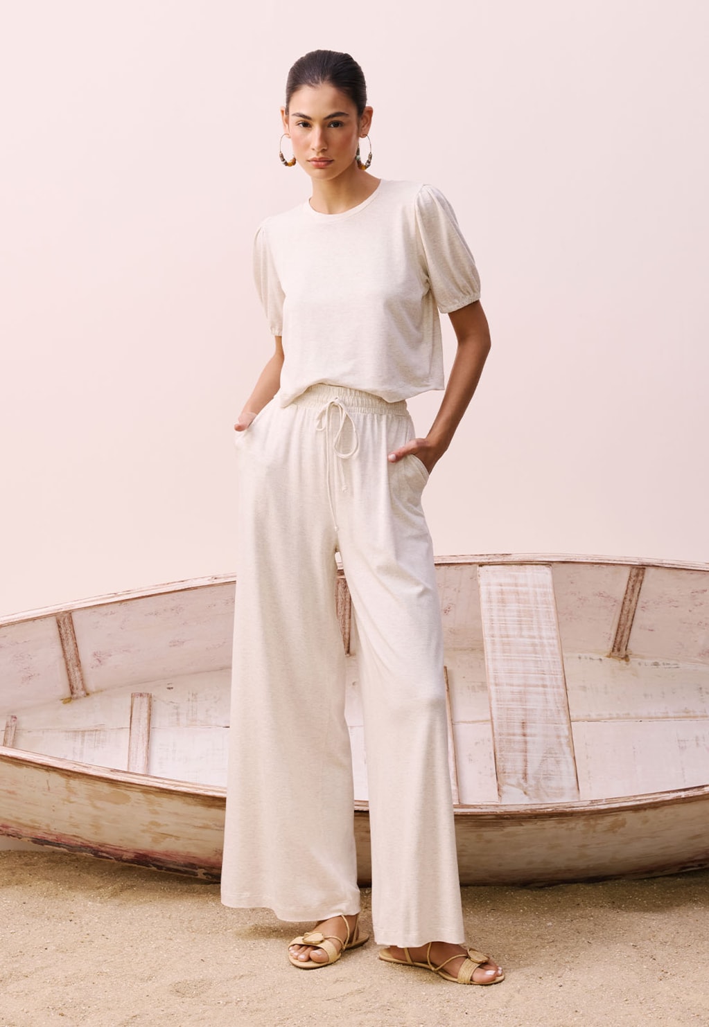 Cropped Alongado Manguinha Bufante