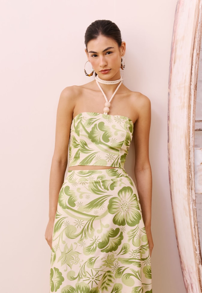 Cropped Amarração Corda