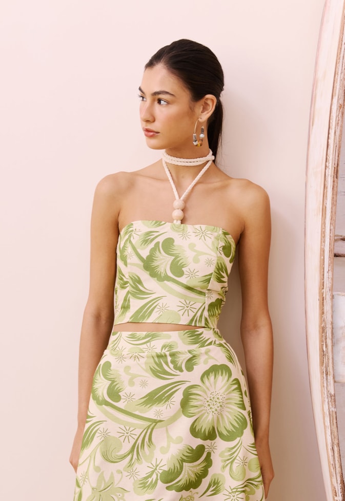 Cropped Amarração Corda