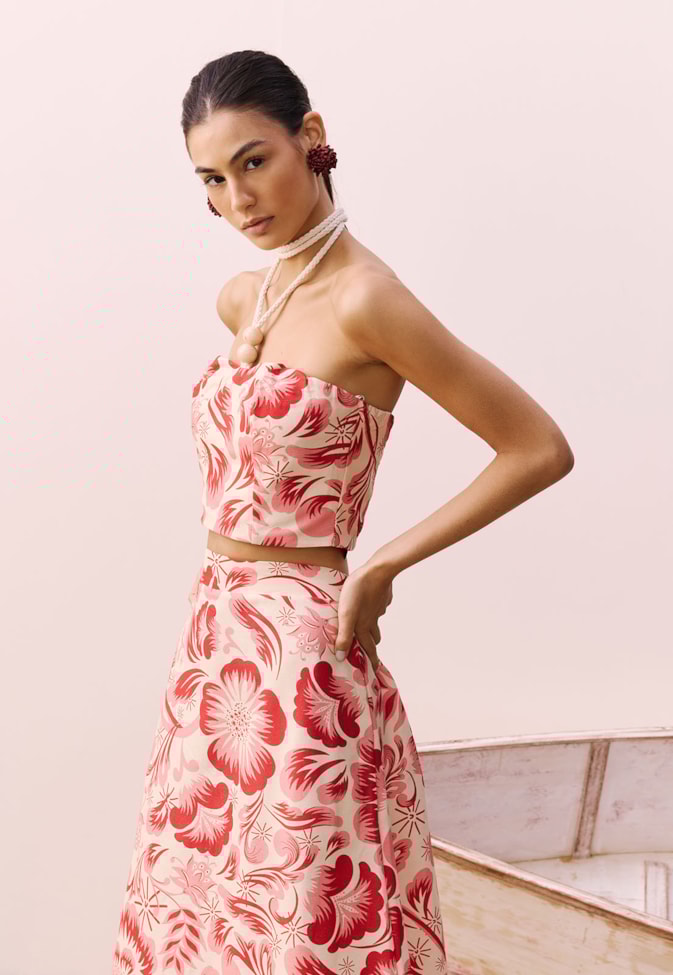 Cropped Amarração Corda