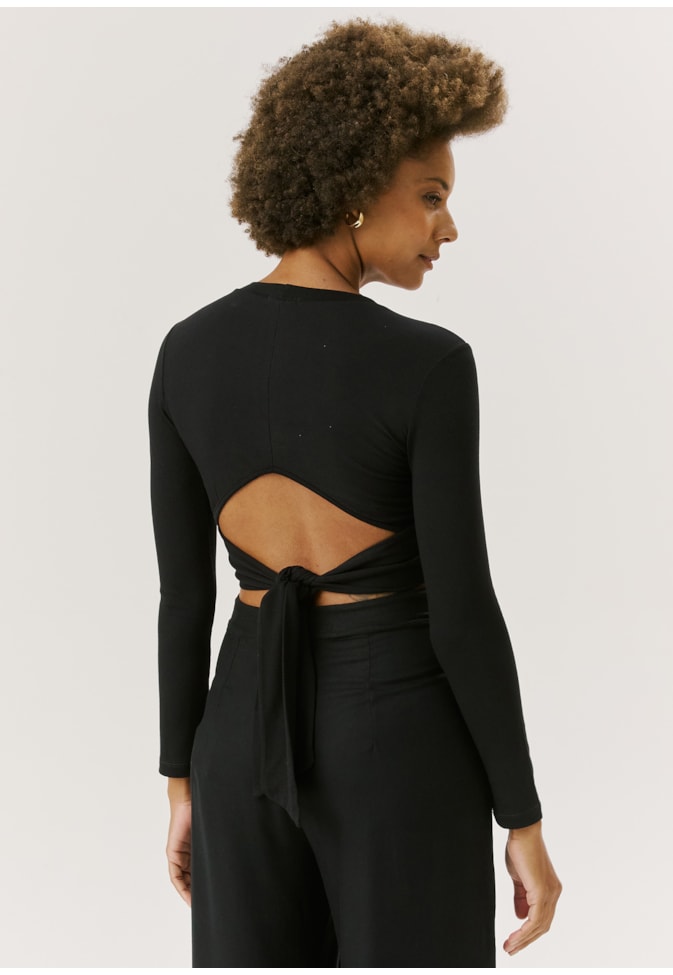 Cropped Amarração Costas