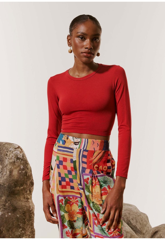 Cropped Amarração Costas