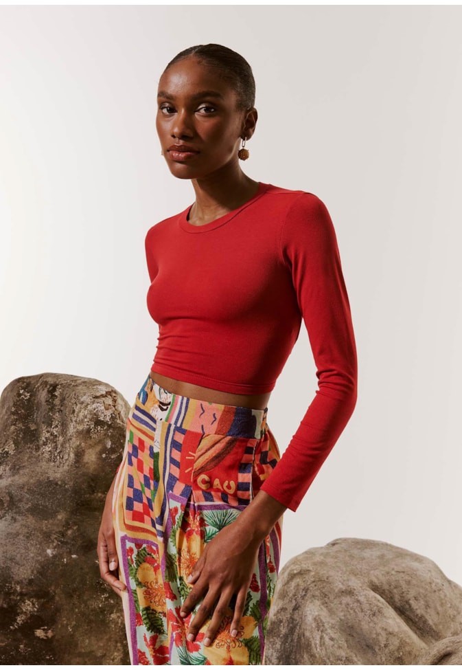 Cropped Amarração Costas