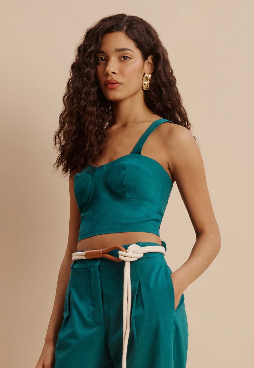 Cropped Amarração Costas