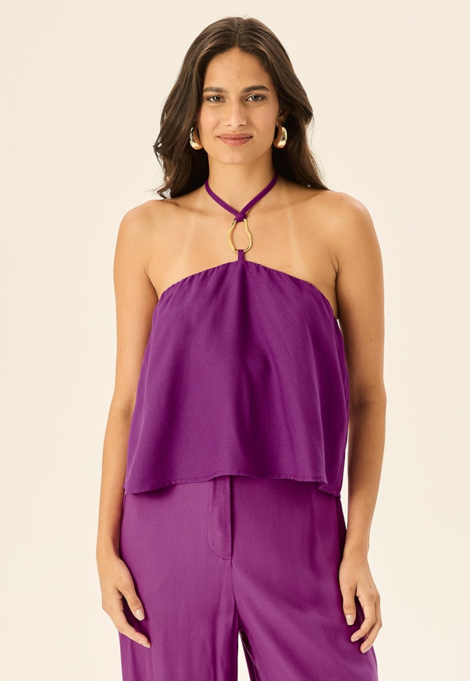 Cropped Argola Orgânica