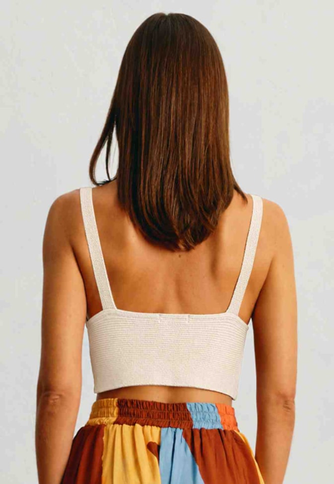 Cropped Básico Tricot