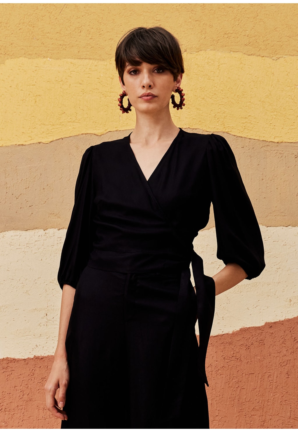 Cropped Cachecouer Manga Bufante