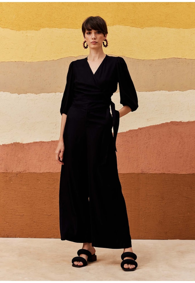 Cropped Cachecouer Manga Bufante