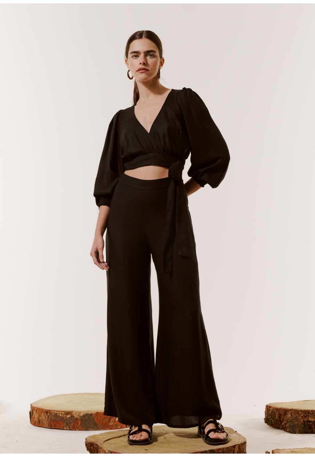 Cropped Cachecouer Manga Longa