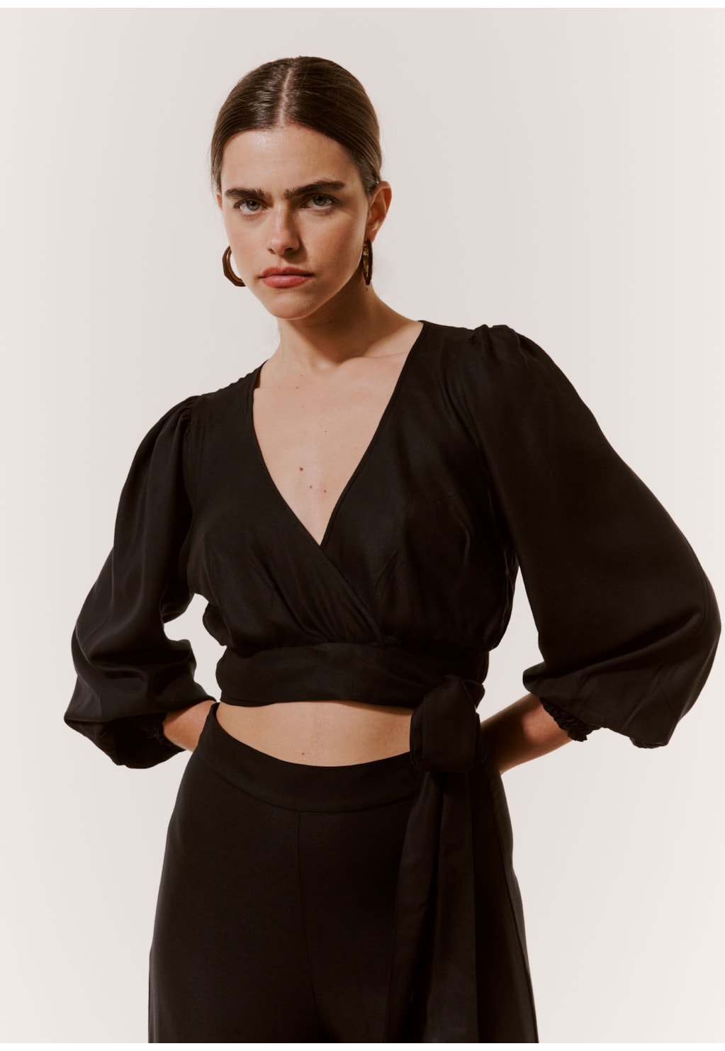 Cropped Cachecouer Manga Longa