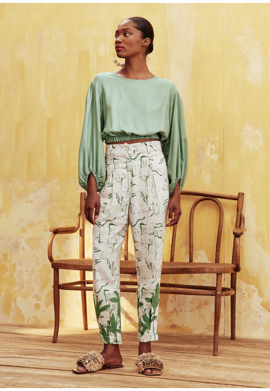 Cropped Cava Descolada Liso