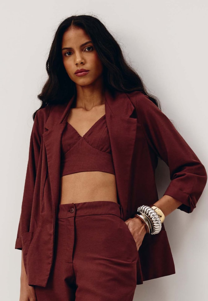 Cropped com Alça Elástico