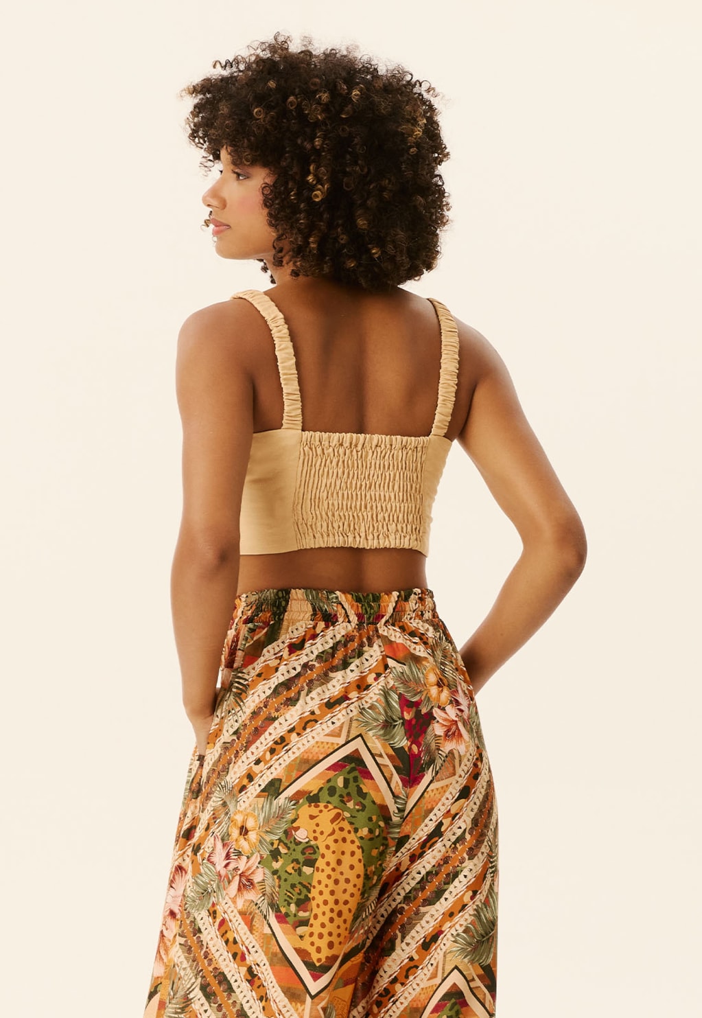 Cropped com Alça Elástico