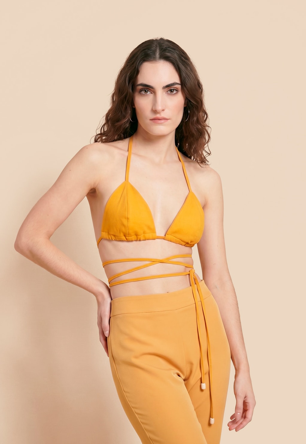 Cropped Cortininha Liso