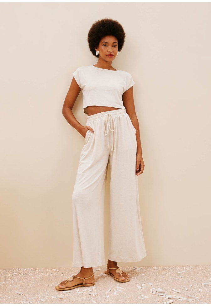 Cropped Decote Canoa