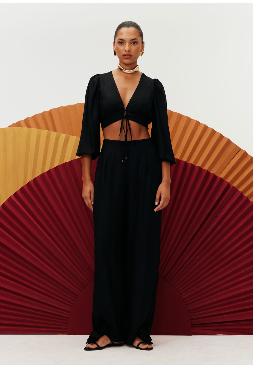 Cropped Decote Túnel