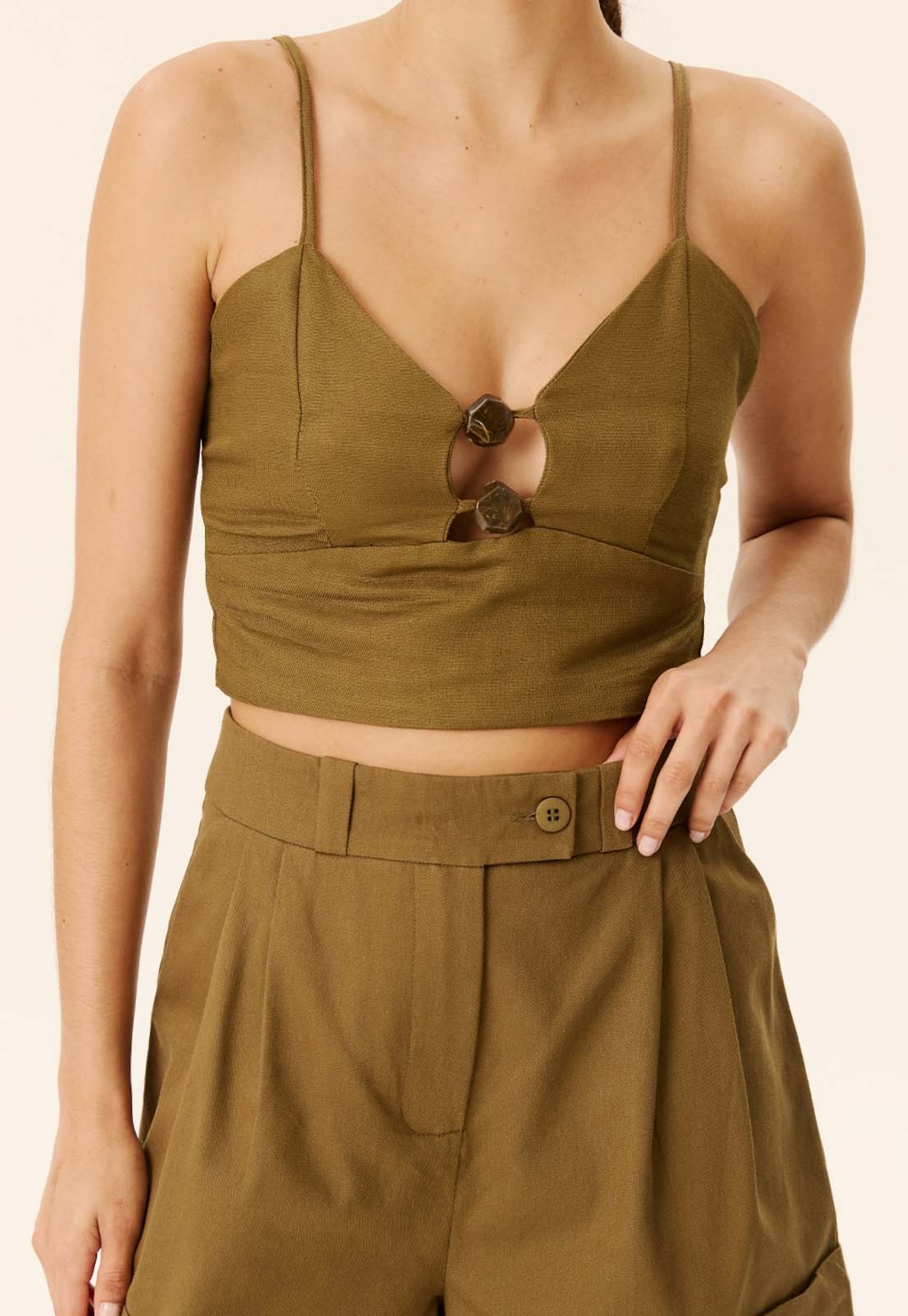 Cropped Detalhe Ponteiras