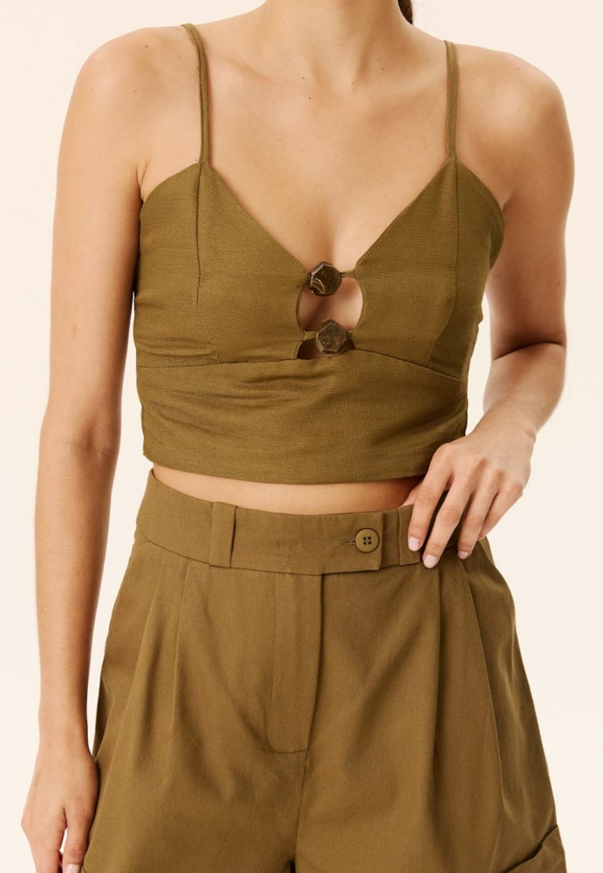 Cropped Detalhe Ponteiras