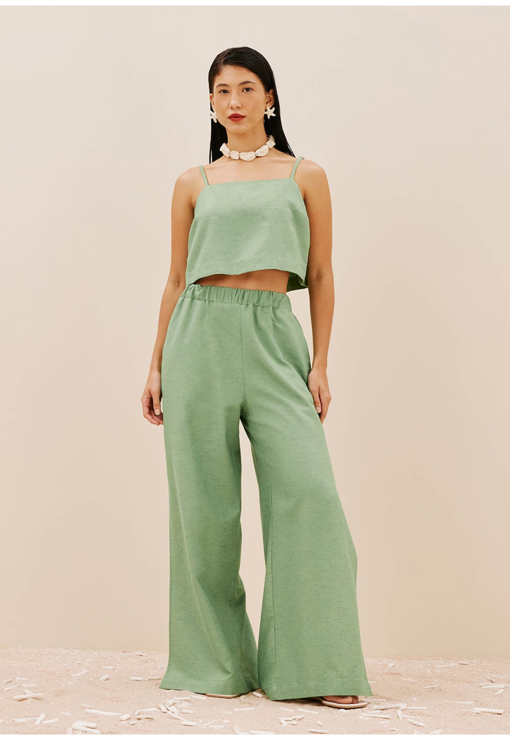 Cropped Detalhe Quadradinha