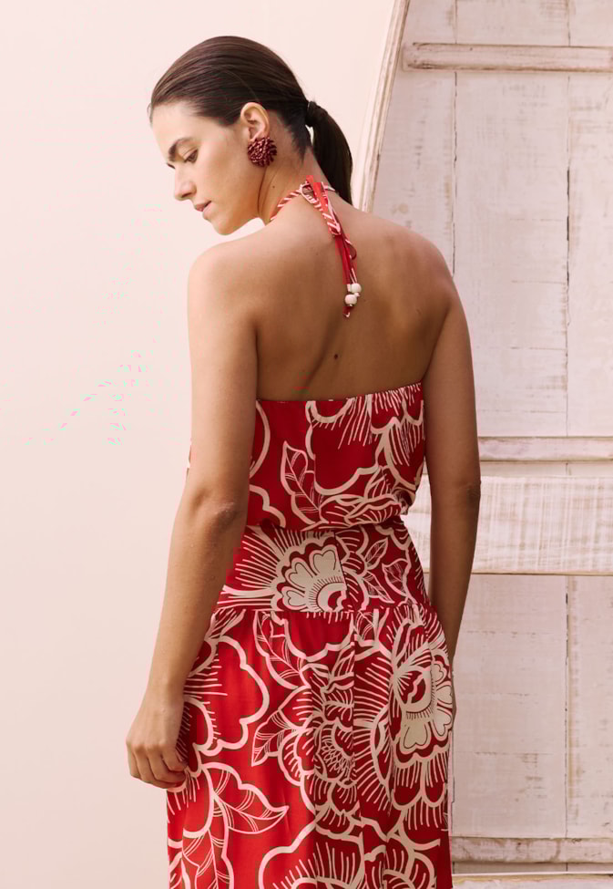 Cropped Elástico Detalhe Costas