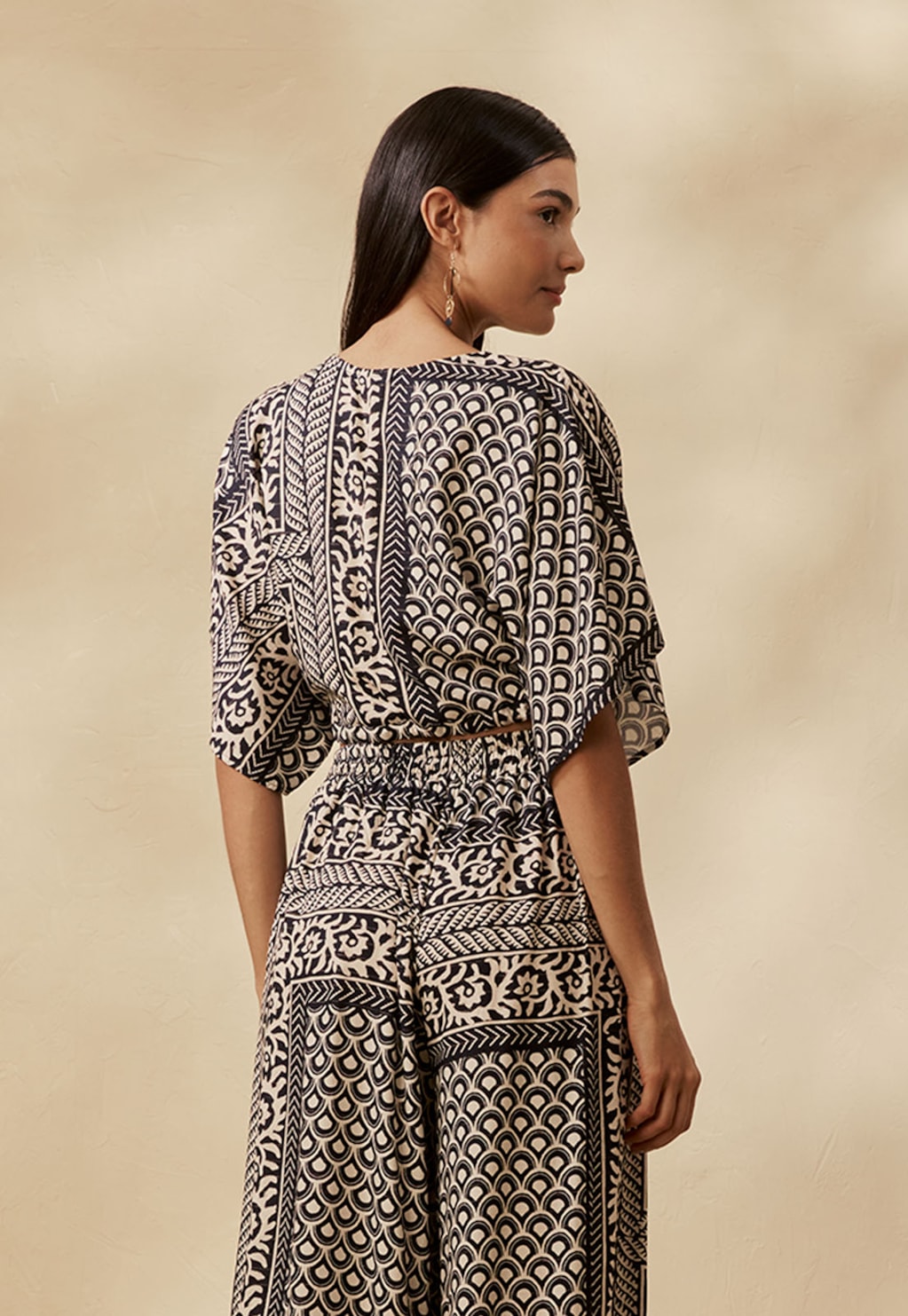 Cropped Estampado Florcita