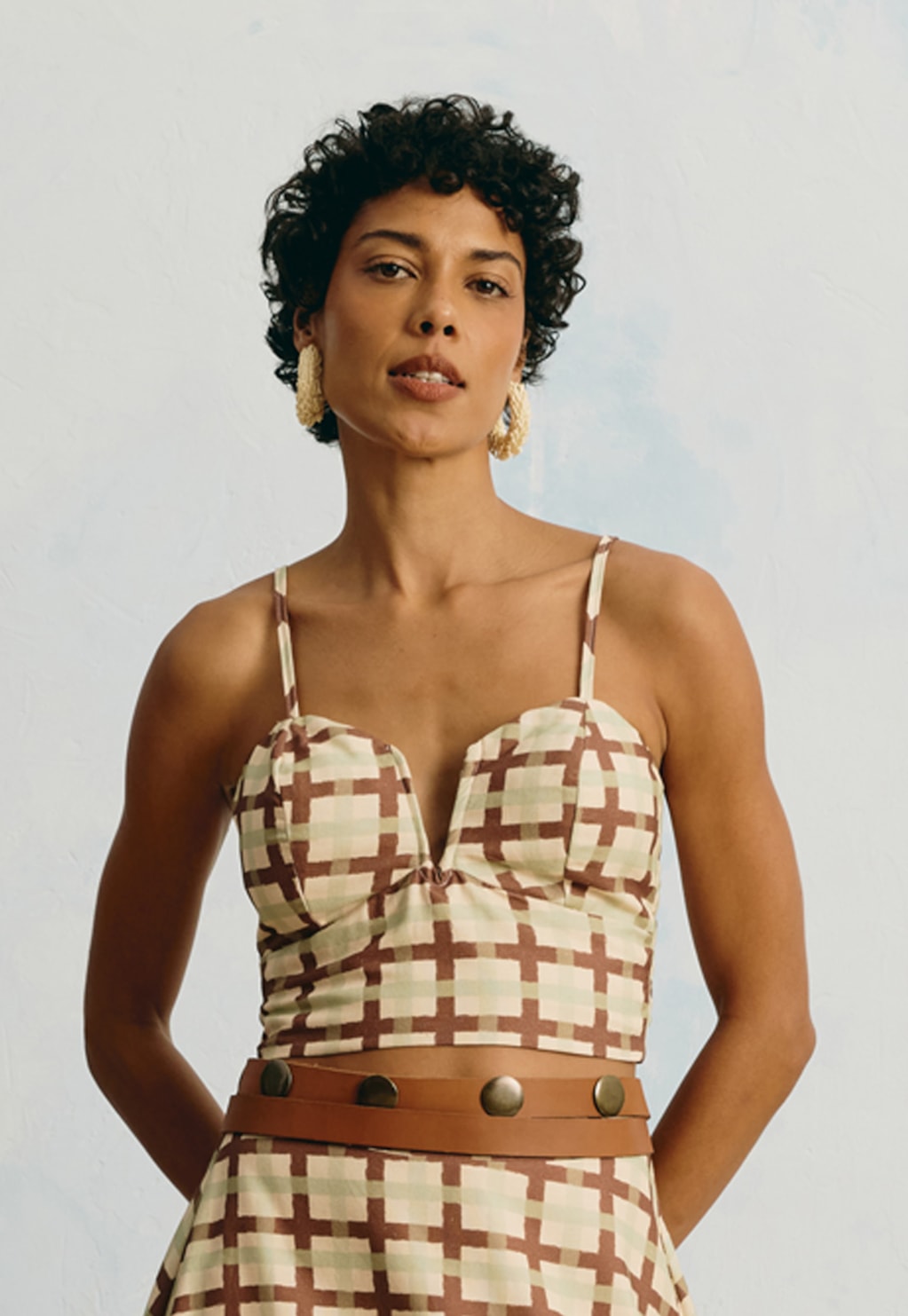 Cropped Estampado Mitú