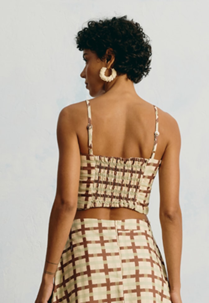 Cropped Estampado Mitú