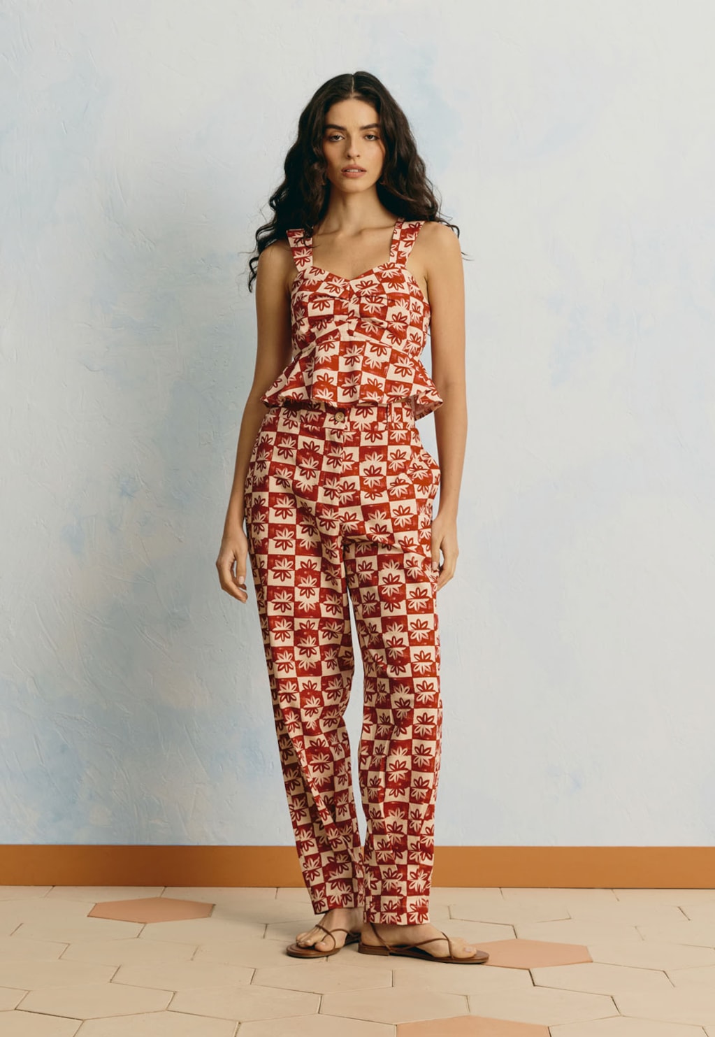 Cropped Estampado Vila Rubia