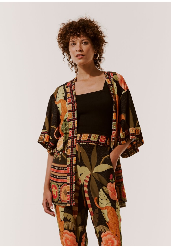 Cropped Faixa Tricot