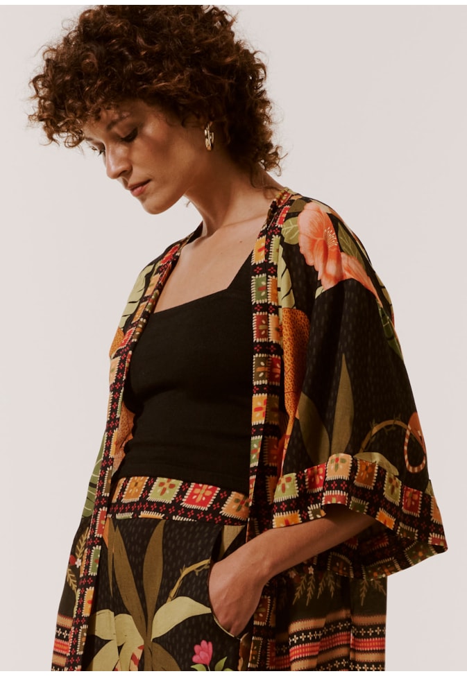 Cropped Faixa Tricot