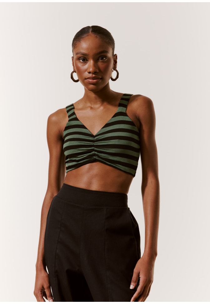 Cropped Franzidinho Listrado