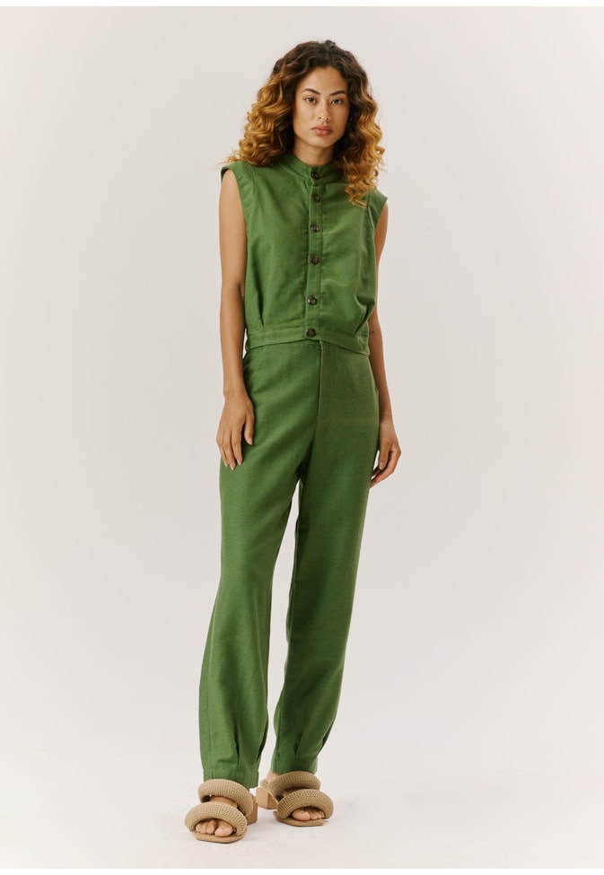 Cropped Golinha com Botões 