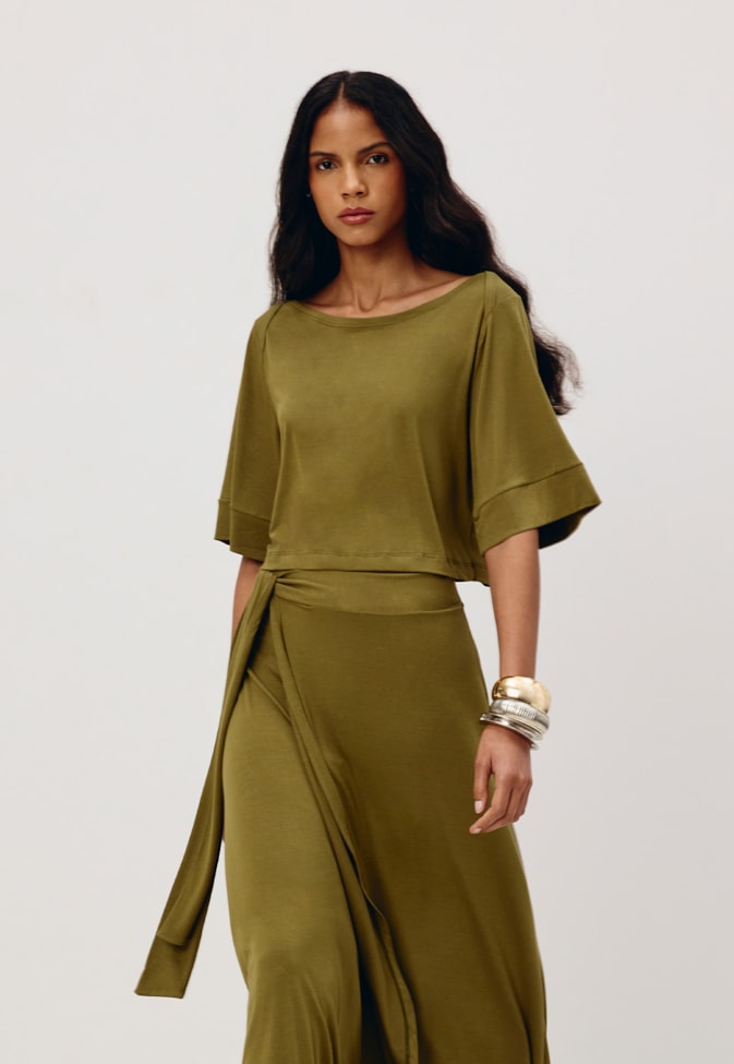 Cropped Manga Kimono Lisa