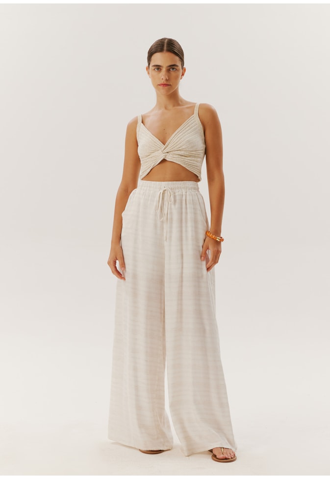 Cropped Nó Tricot Lurex