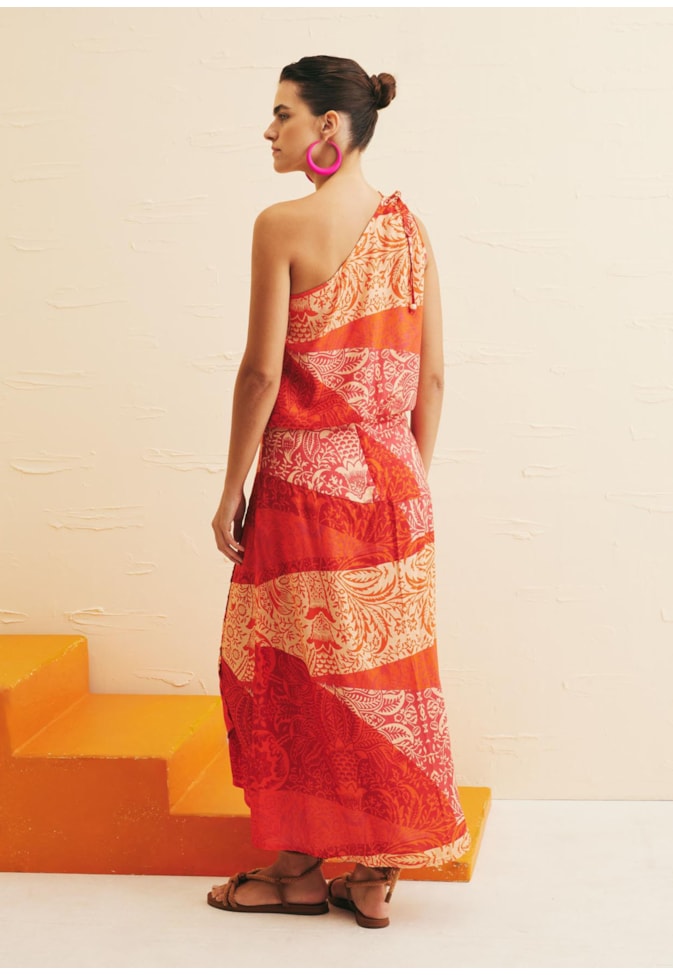 Cropped Ombro Só Duas Alças Estampado Nueva Canción