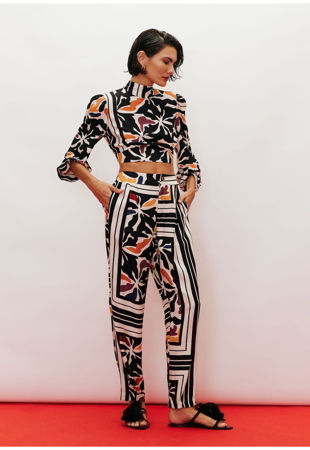 Cropped Pala Estampado Mambo