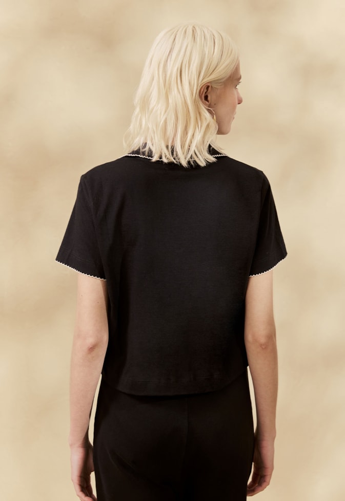 Cropped Polo Picueta