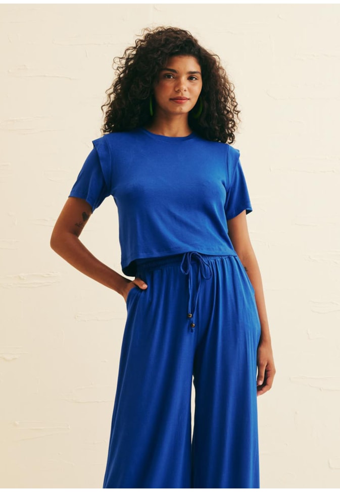 Cropped Quadrado Detalhe Aba