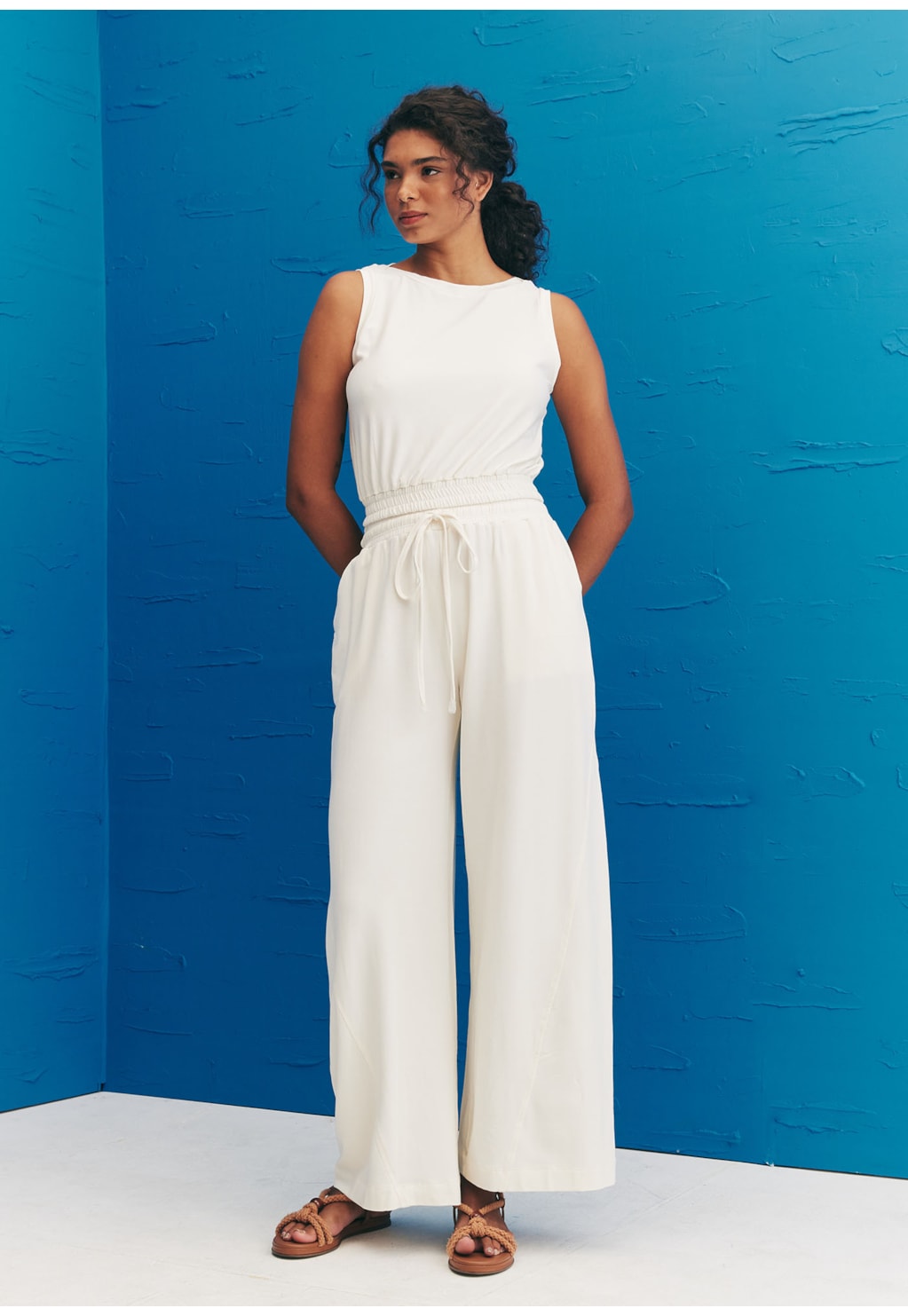 Cropped Regata Elástico