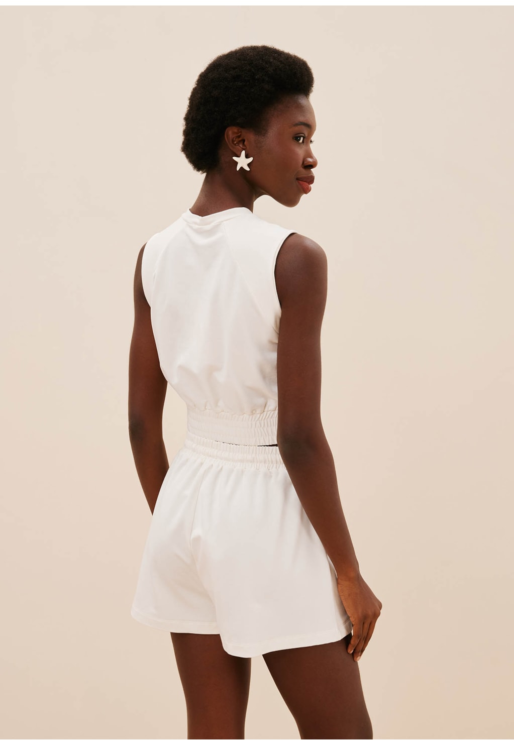 Cropped Regata Elástico