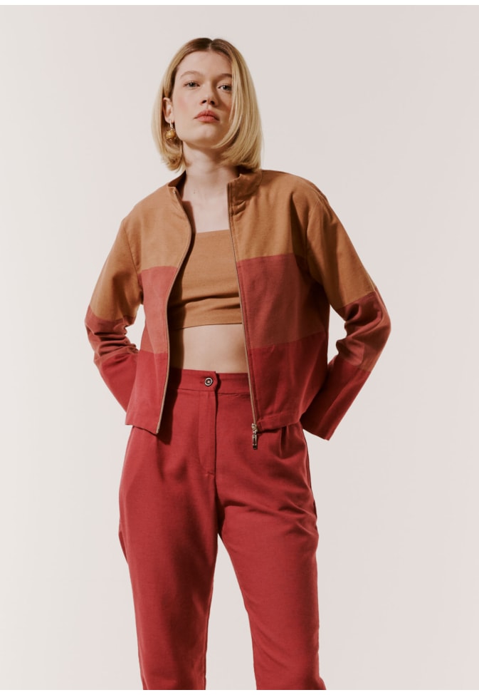 Cropped Reto Alça Larga