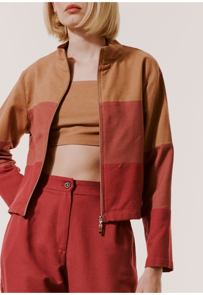 Cropped Reto Alça Larga