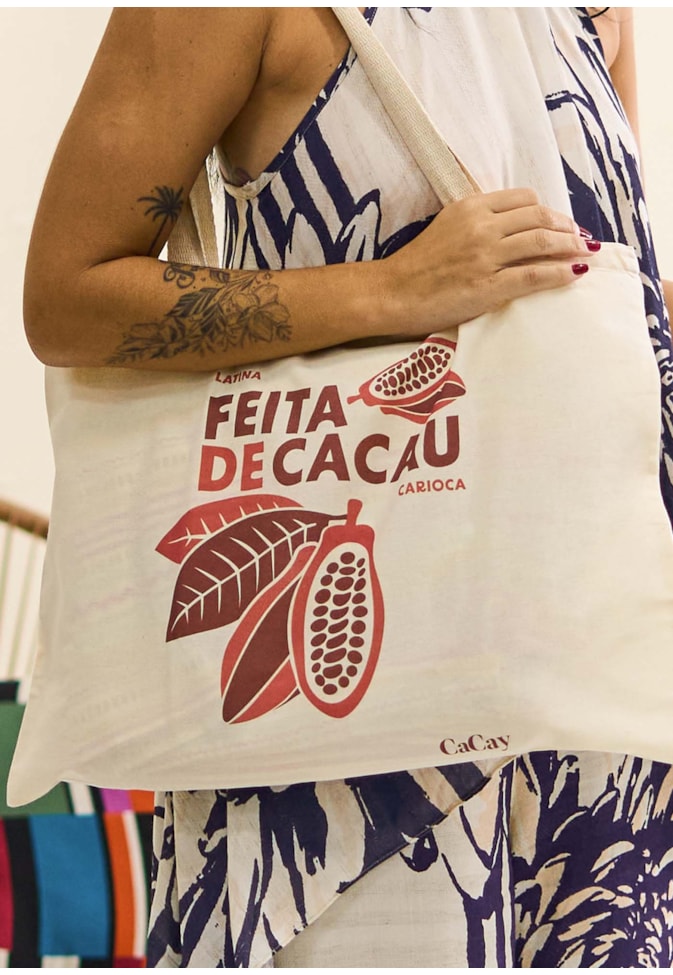 Ecobag Feita de Cacau